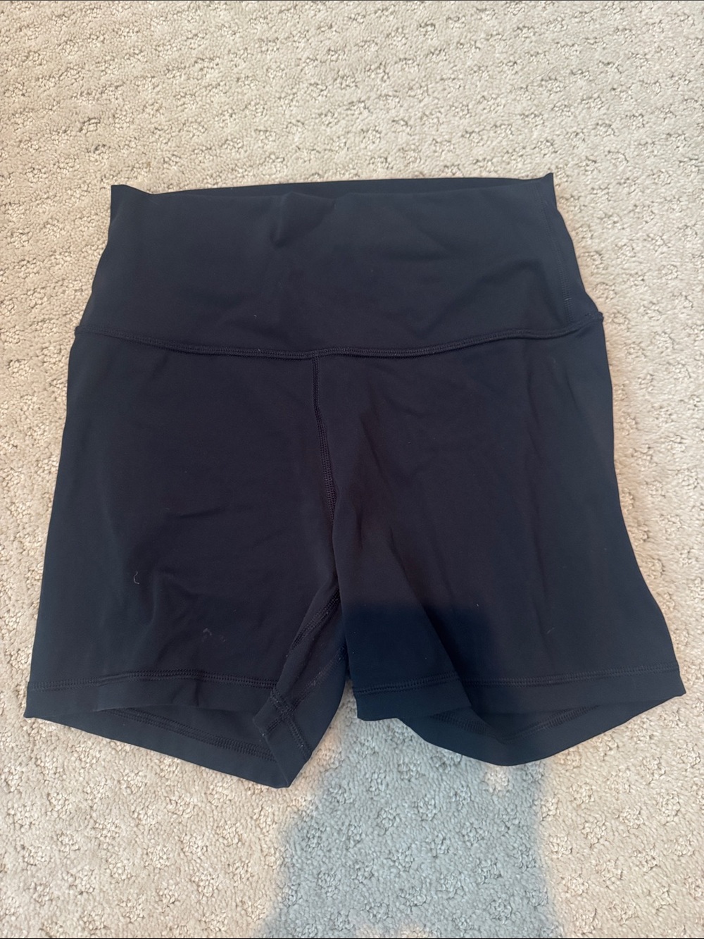 High-Waist Navy Women's Biker Shorts